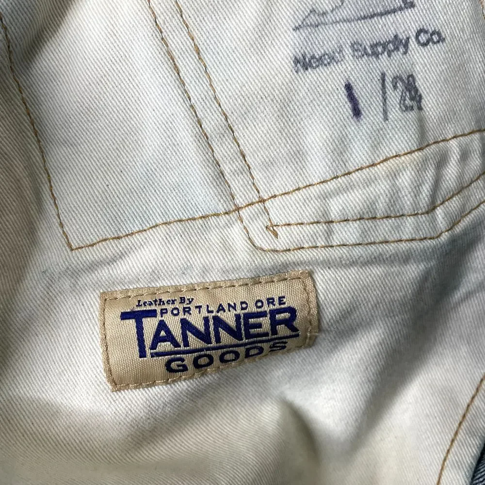 Need Supply x Tellason Denim Jean Men 30x29 Blue Selvedge Redline White Oak RARE